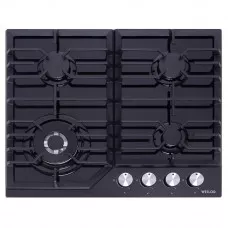 Поверхня газова на склі WEILOR GG W 624 BL Поверхня газова на склі WEILOR GG W 624 BL