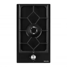 Поверхня газова Domino на металі WEILOR GM W 314 BL Поверхня газова Domino на металі WEILOR GM W 314 BL
