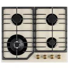 Поверхня газова на склі PERFELLI VINTAGE GW69C BEIGE Поверхня газова на склі PERFELLI VINTAGE GW69C BEIGE